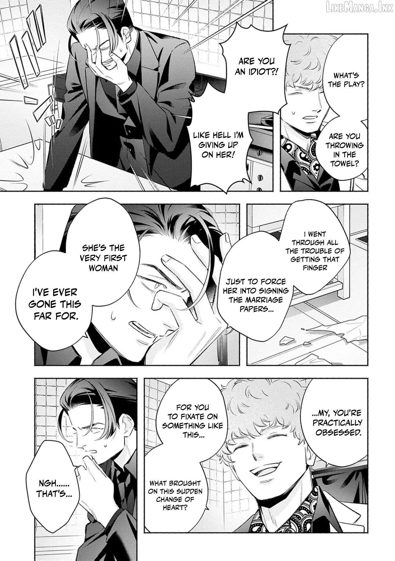 Yakuza love is too heavy for a girl who cooks rice Chapter 14 page 6 - 