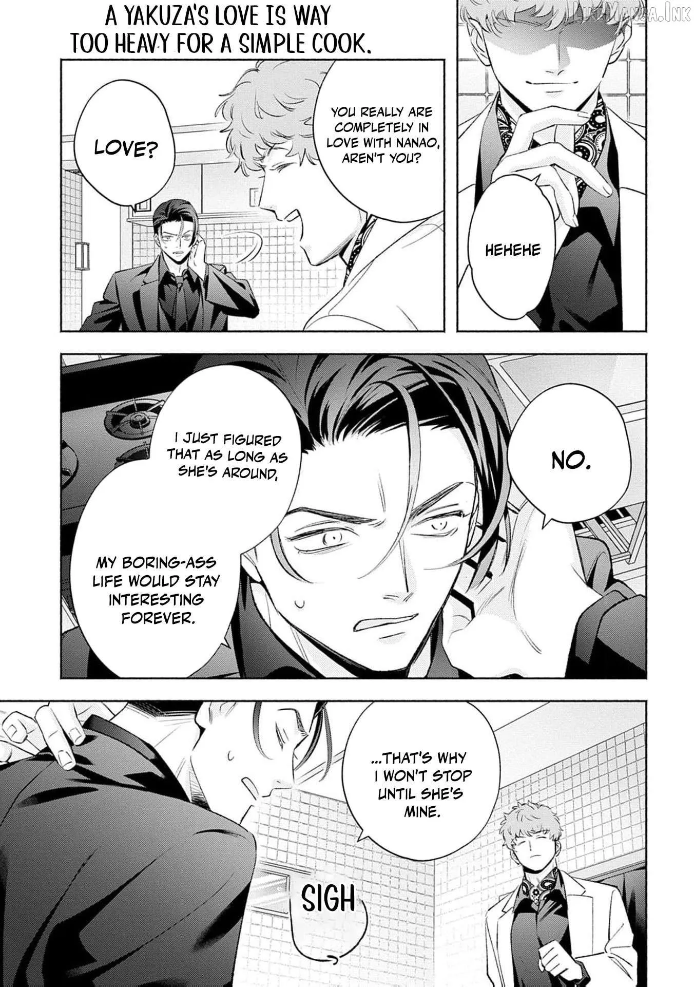 Yakuza love is too heavy for a girl who cooks rice Chapter 14 page 8 - 