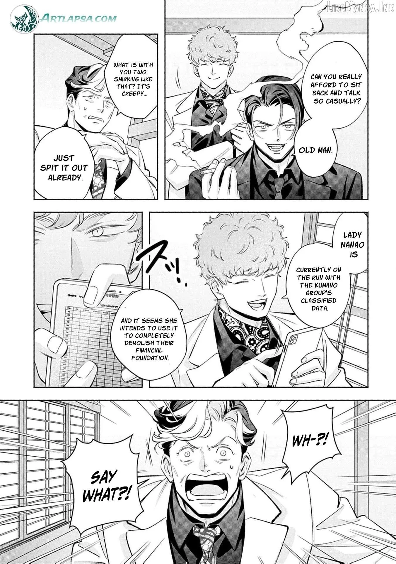 Yakuza love is too heavy for a girl who cooks rice Chapter 15 page 7 - 