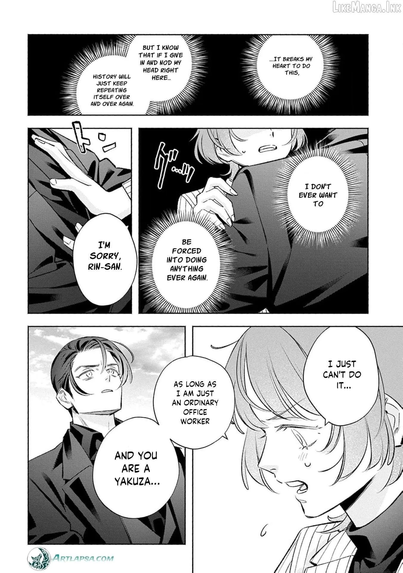 Yakuza love is too heavy for a girl who cooks rice Chapter 16 page 31 - 