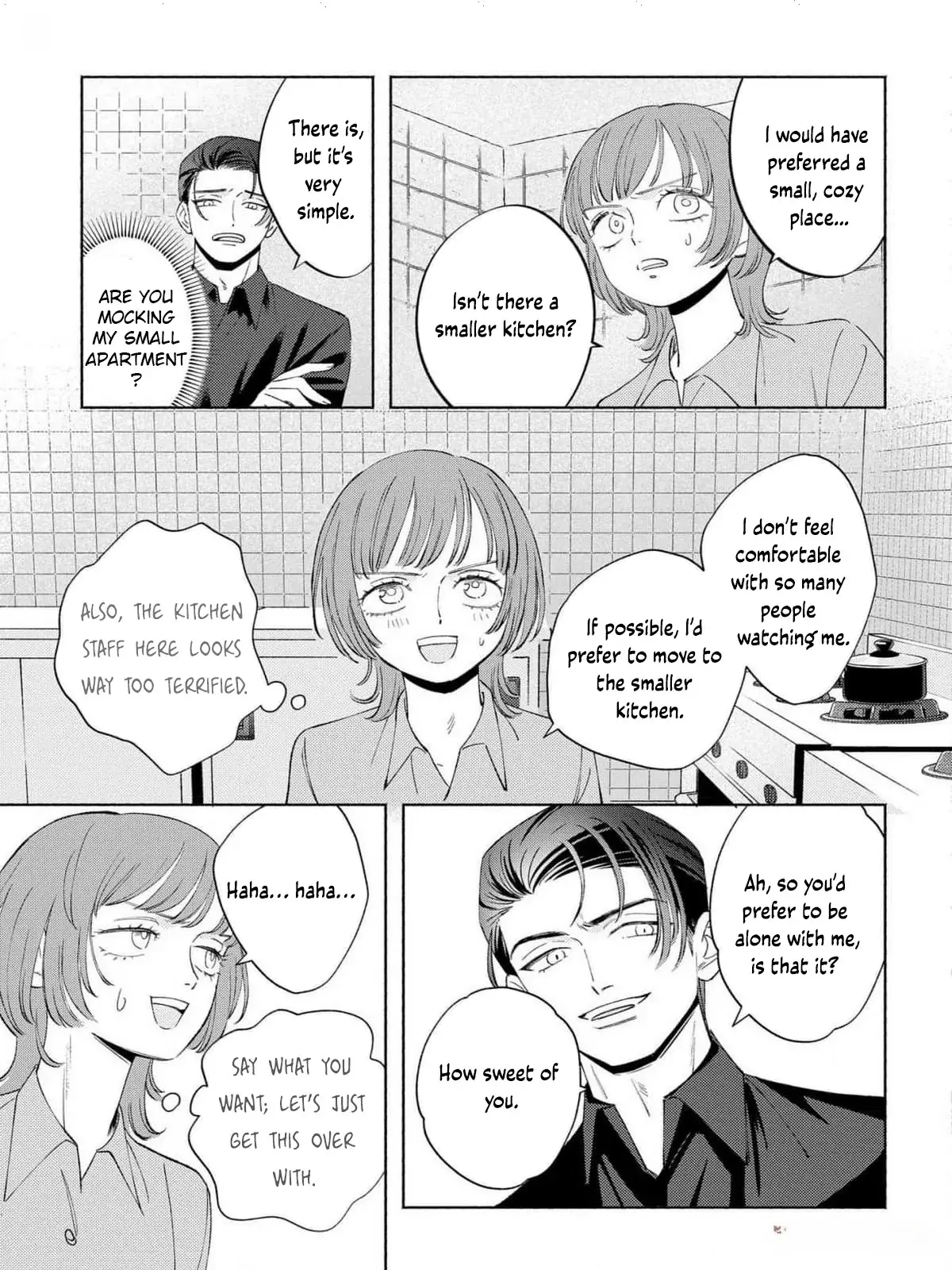 Yakuza love is too heavy for a girl who cooks rice Chapter 3 page 21 - 