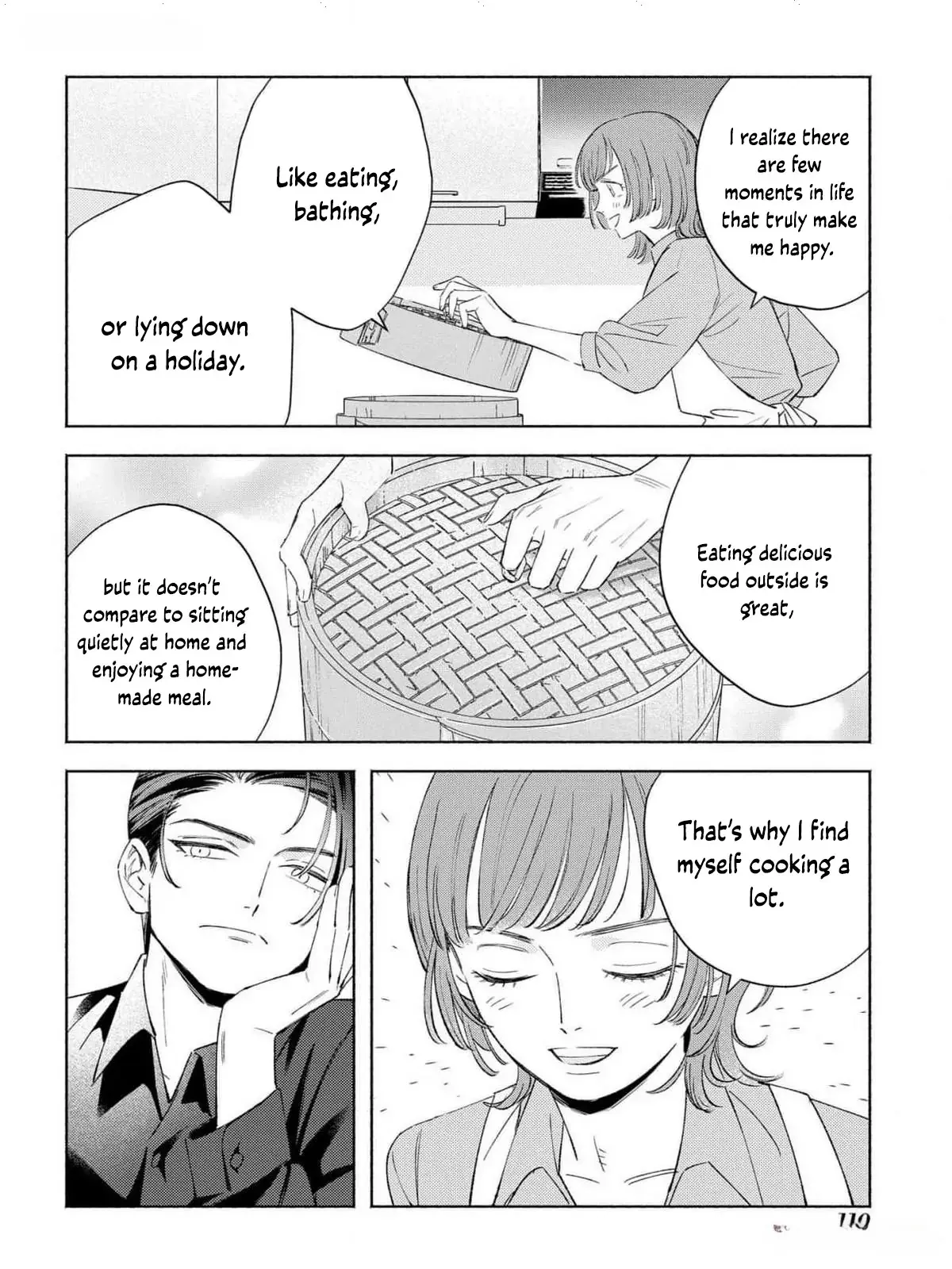 Yakuza love is too heavy for a girl who cooks rice Chapter 3 page 28 - 