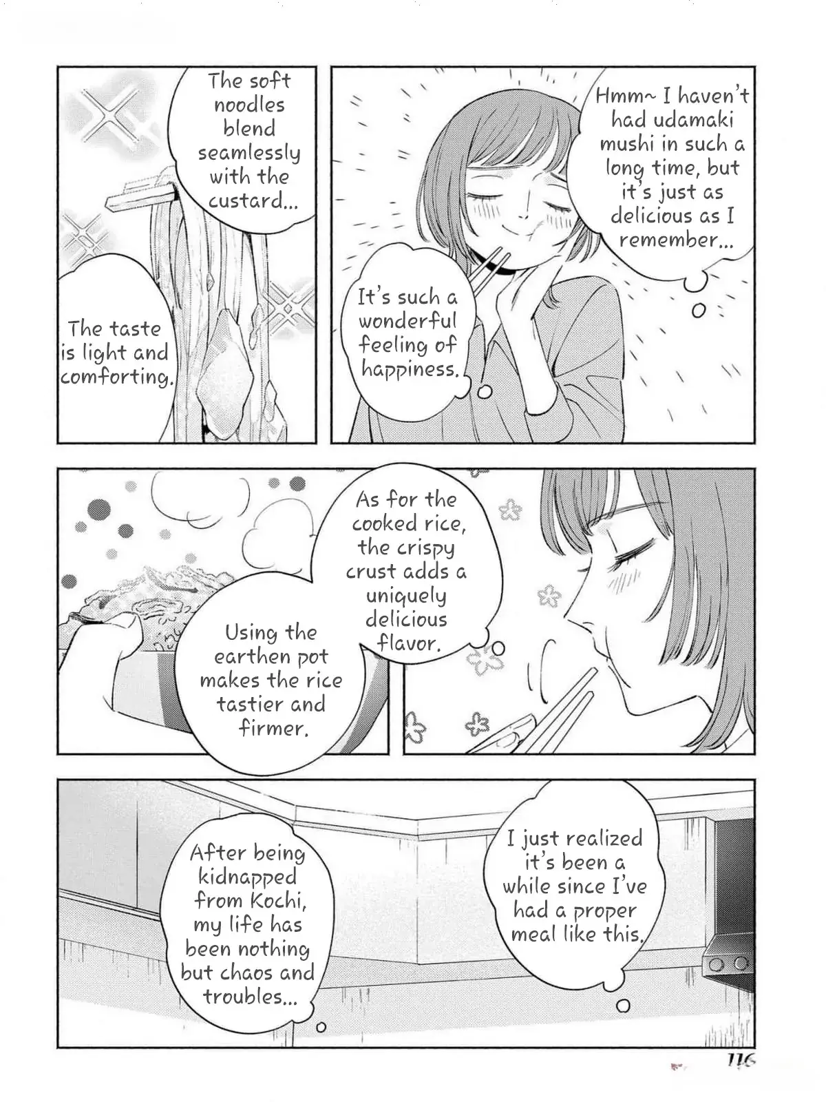 Yakuza love is too heavy for a girl who cooks rice Chapter 3 page 34 - 