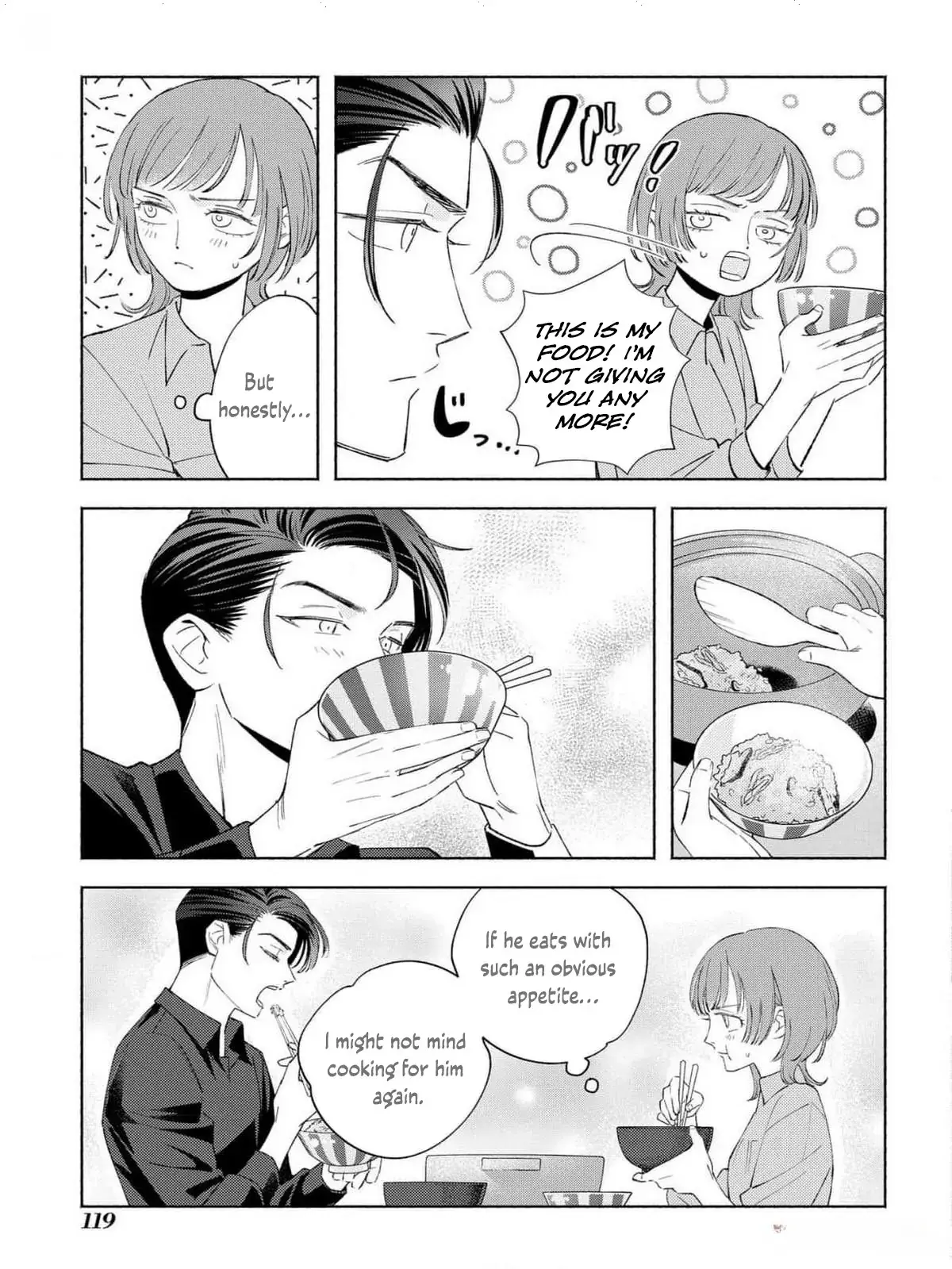 Yakuza love is too heavy for a girl who cooks rice Chapter 3 page 37 - 