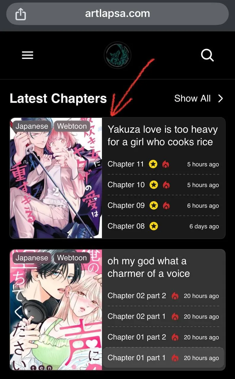 Yakuza love is too heavy for a girl who cooks rice Chapter 5 page 1 - 