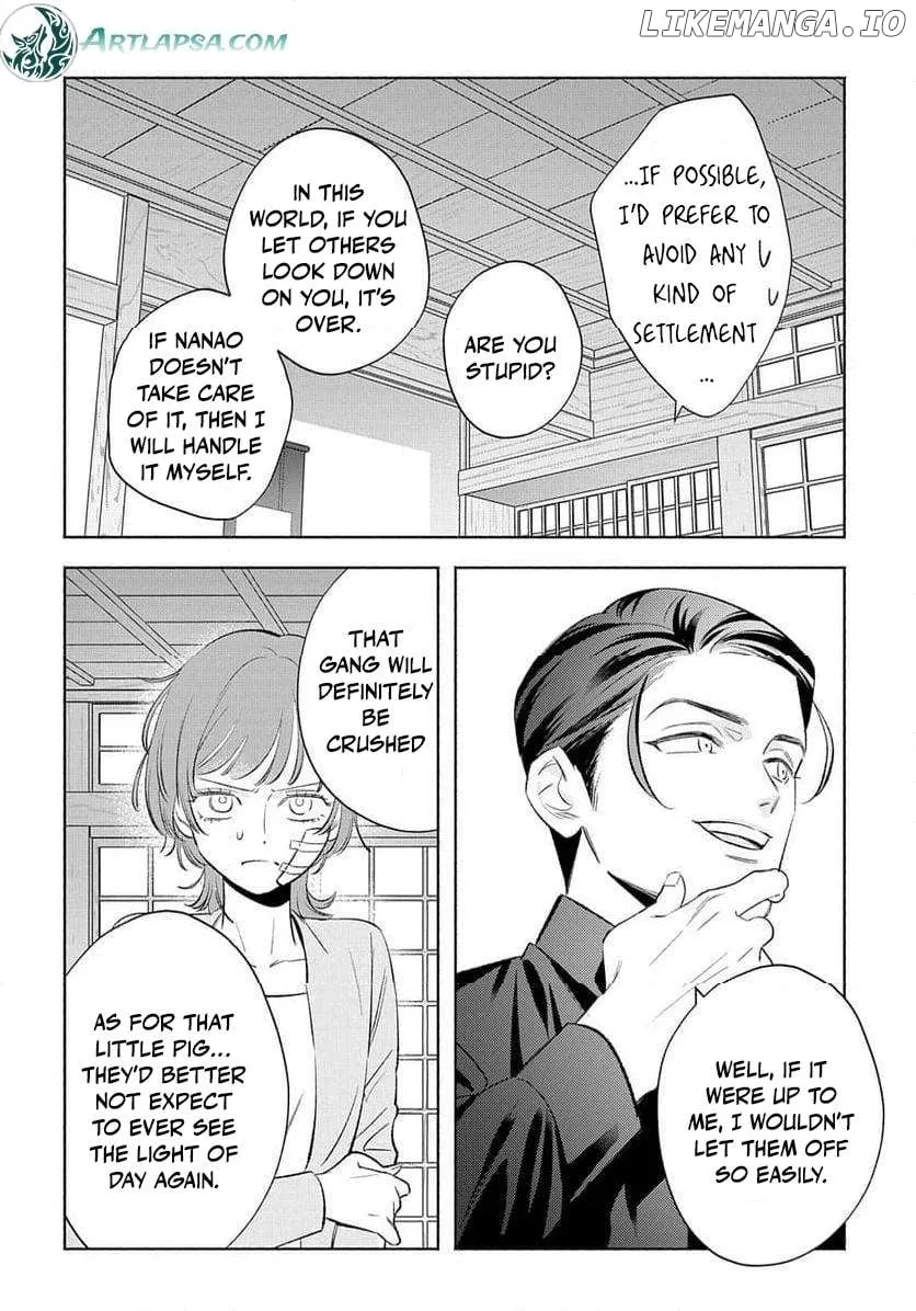 Yakuza love is too heavy for a girl who cooks rice Chapter 7 page 12 - 