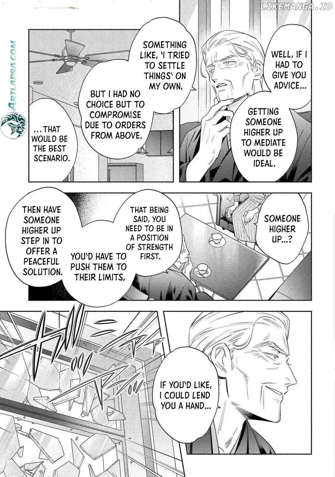 Yakuza love is too heavy for a girl who cooks rice Chapter 8 page 19 - 