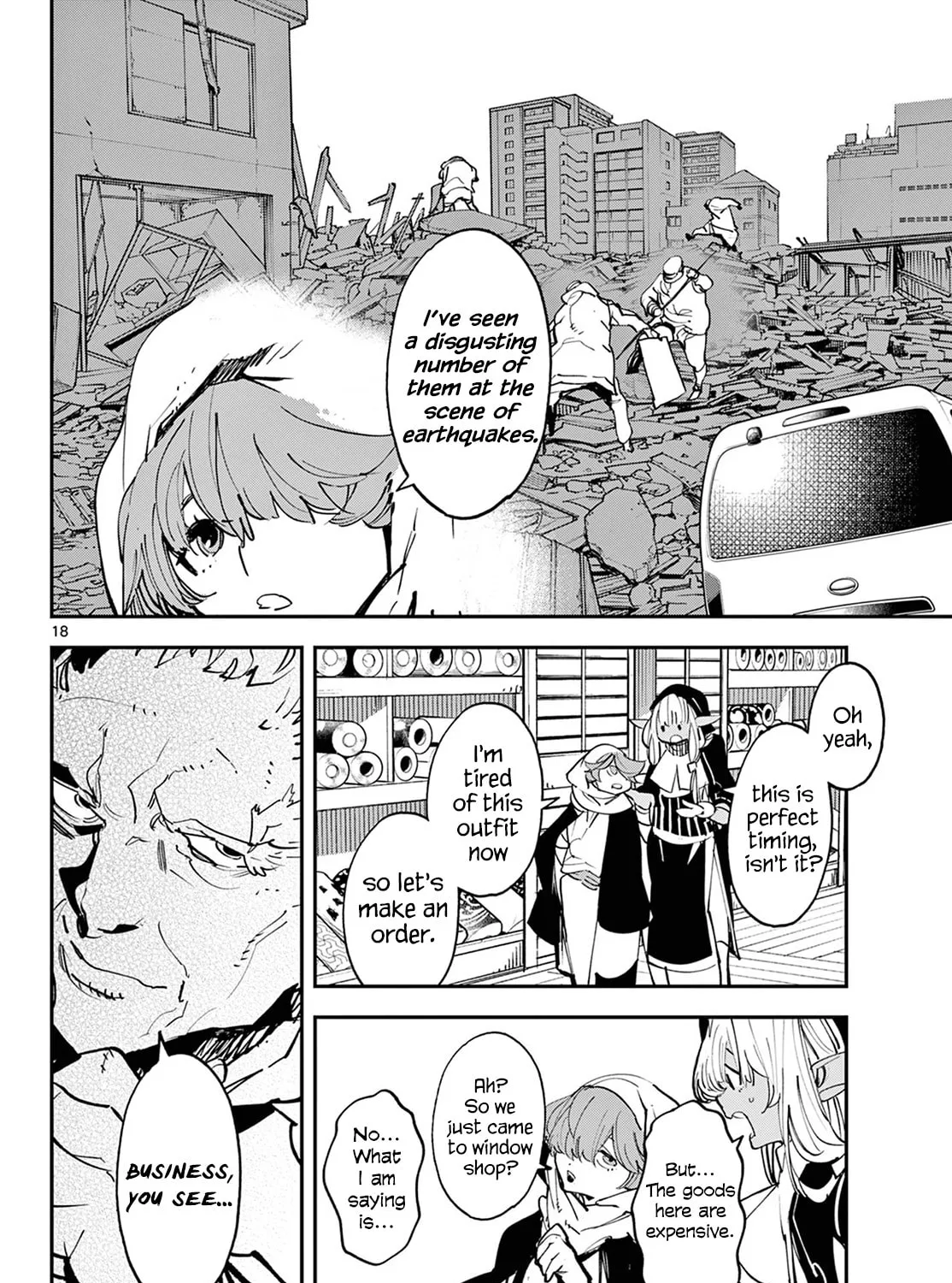 Yakuza Reincarnation Chapter 49 page 33 - 