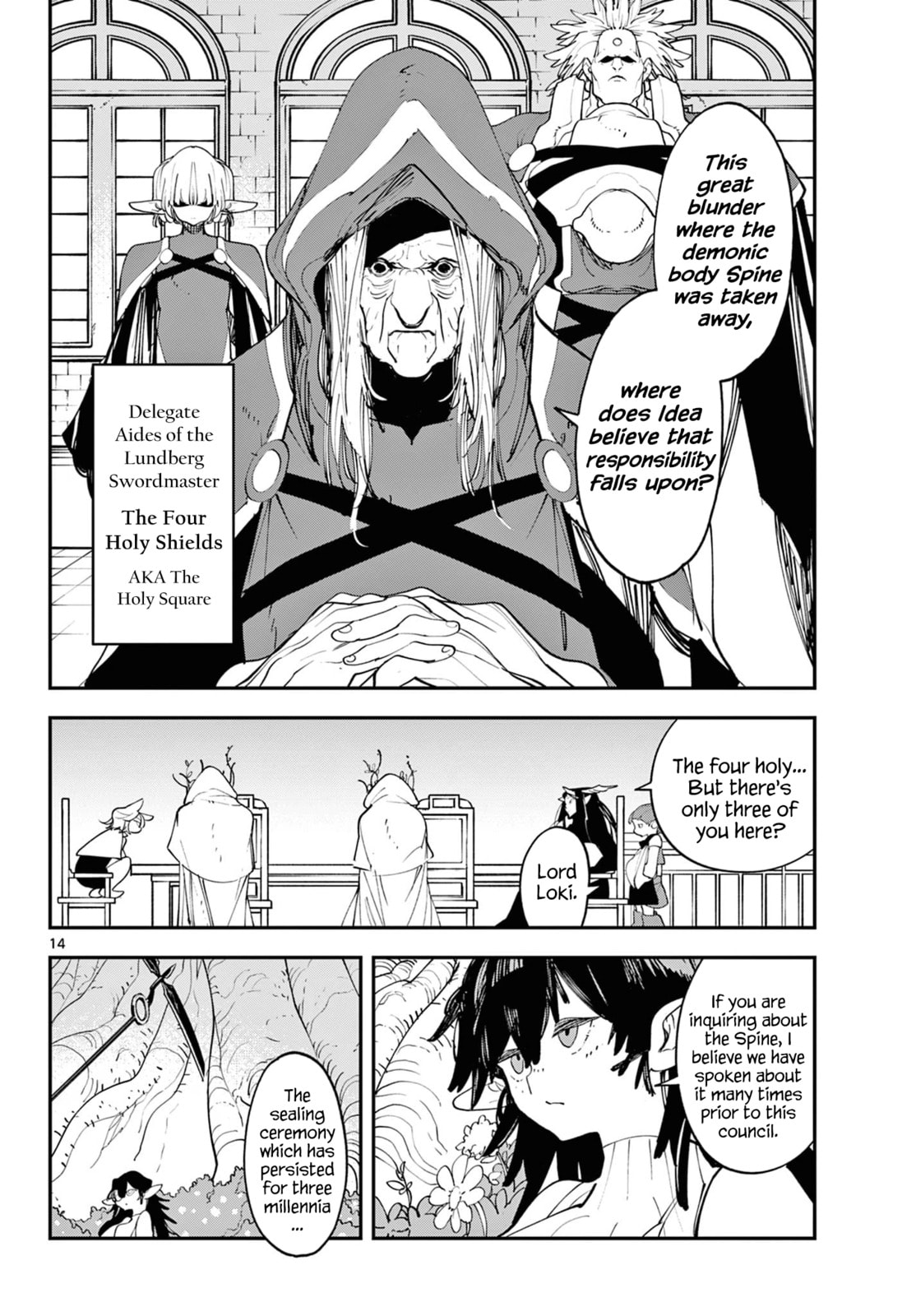 Yakuza Reincarnation Chapter 60 page 14 - 
