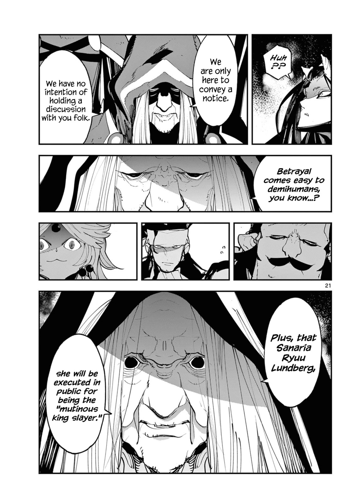 Yakuza Reincarnation Chapter 60 page 21 - 