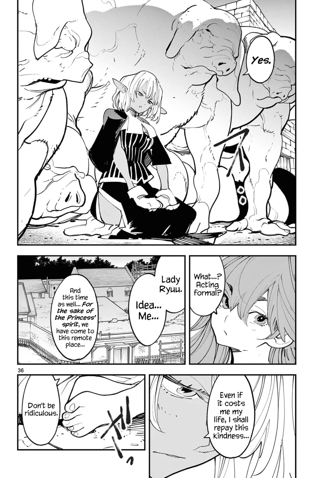 Yakuza Reincarnation Chapter 60 page 35 - 
