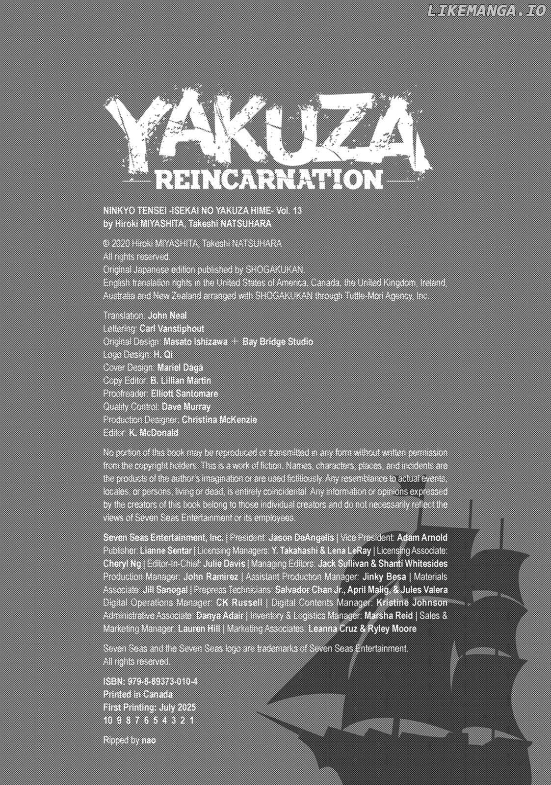 Yakuza Reincarnation Chapter 61 page 2 - 