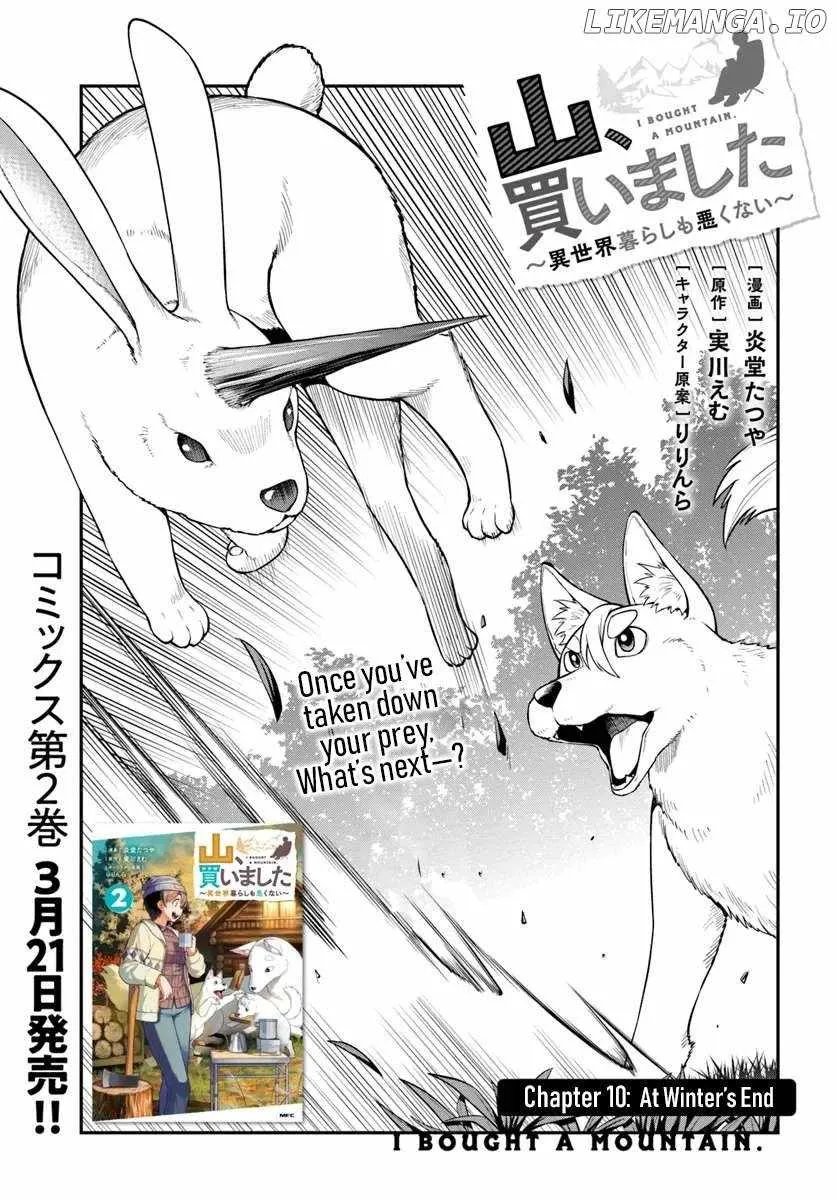 Yama, Kaimashita ~Isekai Gurashi mo Warukunai~ Chapter 10 page 5 - 