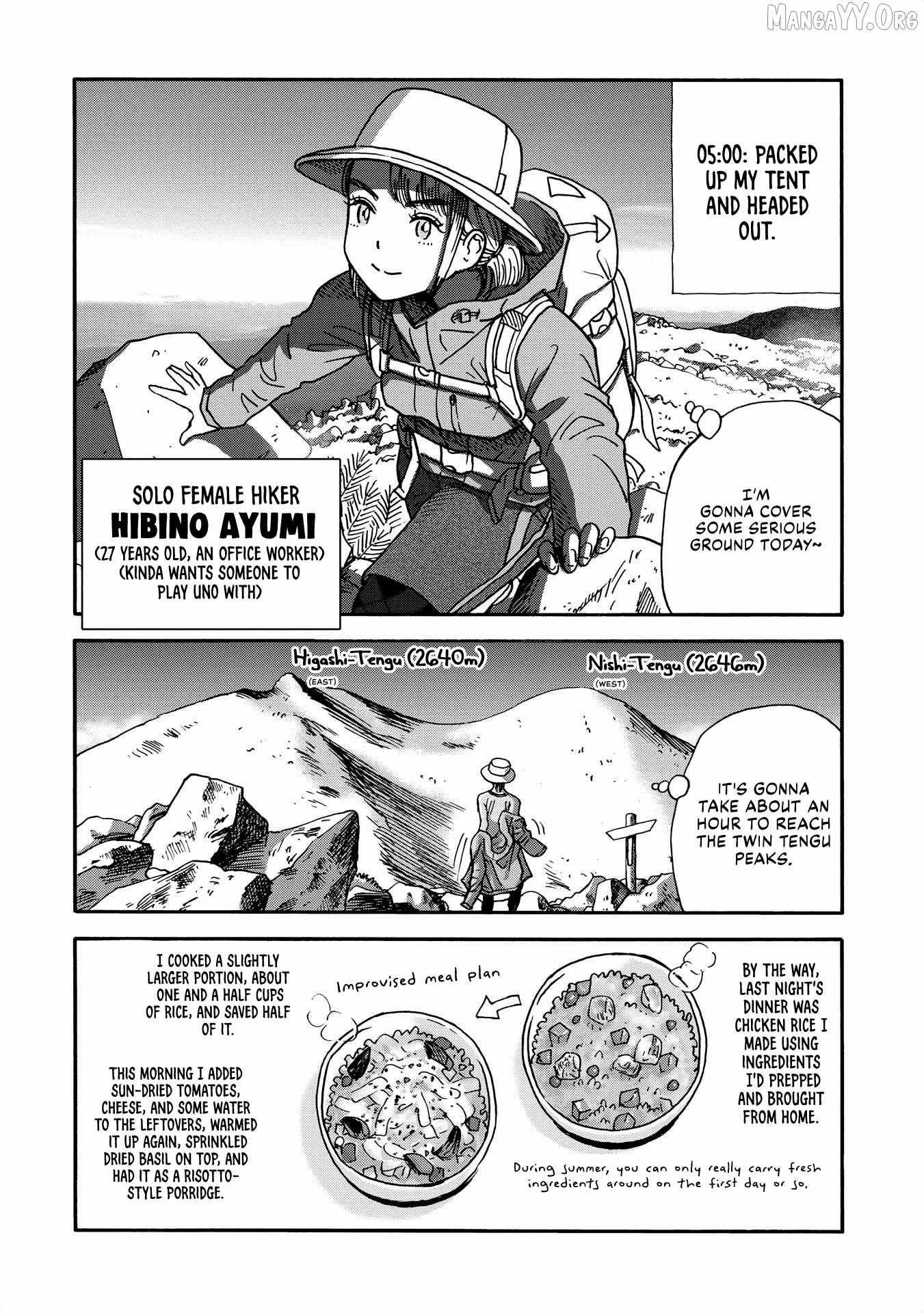 Yama to Shokuyoku to Watashi Chapter 22 page 3 - 