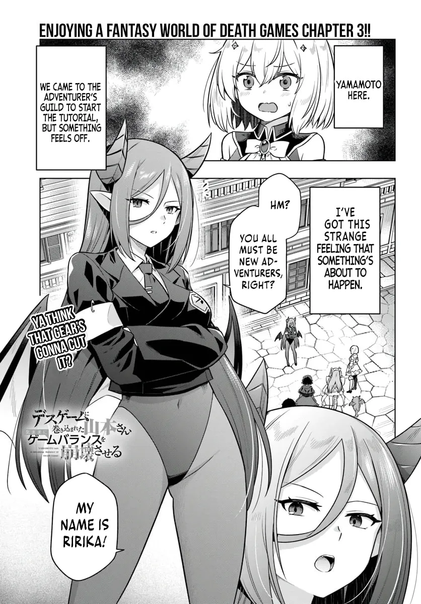 Yamamoto-san Is Breaking Balance of Death Game Chapter 3 page 2 - 