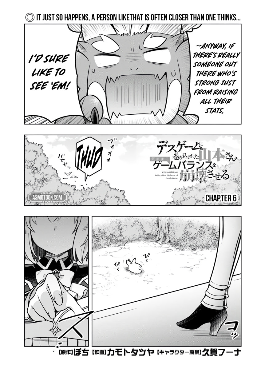 Yamamoto-san Is Breaking Balance of Death Game Chapter 6.2 page 2 - 