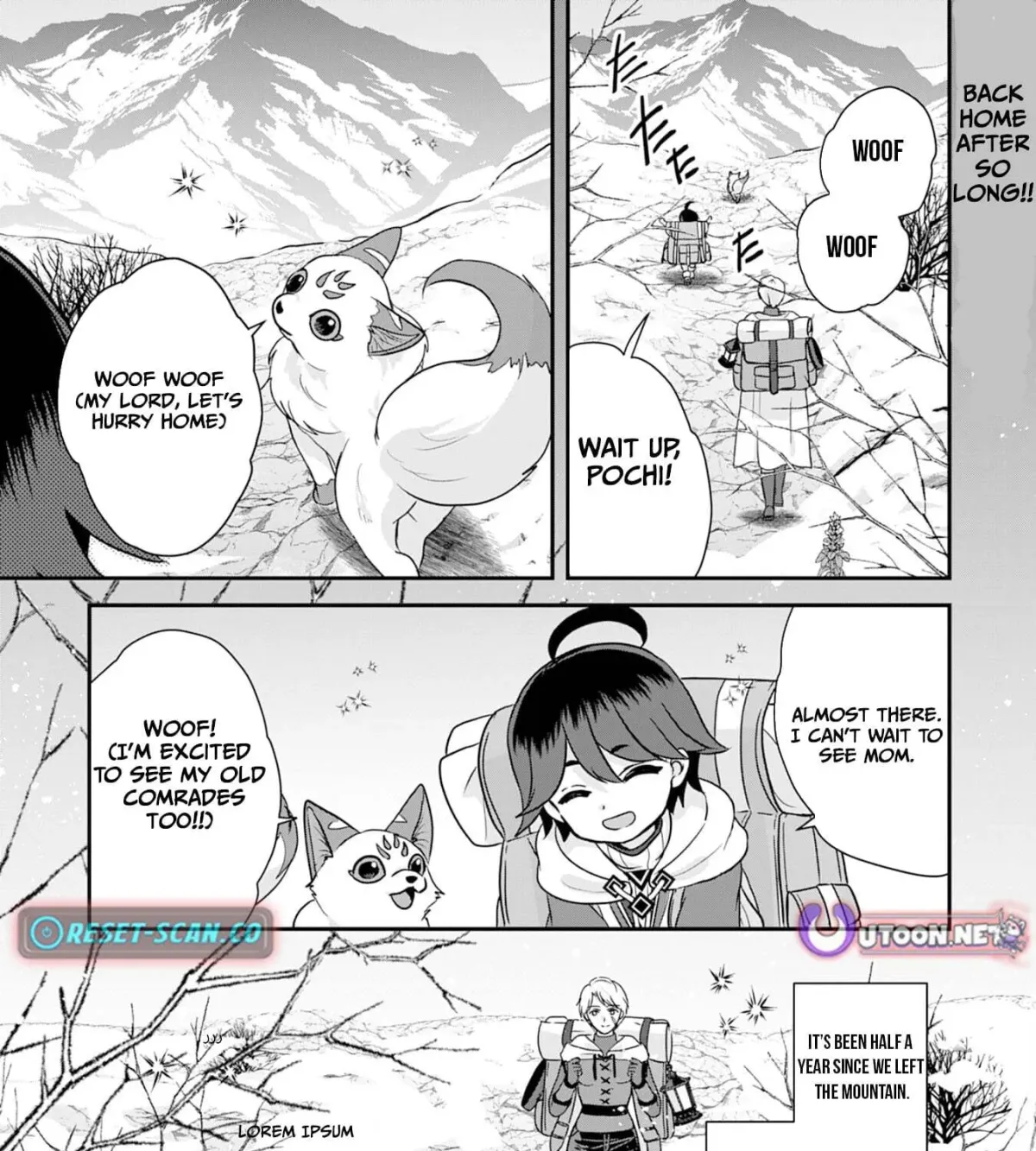 Yamaokusodachi no Ore no Yururi Isekai SeikatsU: Mofumofu to Saikyou-tachi ni Kawaigararete, Nidome no Jinsei Mankitsuchuu Chapter 11 page 1 - 