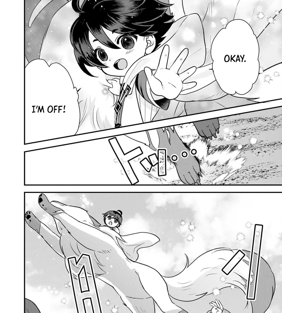 Yamaokusodachi no Ore no Yururi Isekai SeikatsU: Mofumofu to Saikyou-tachi ni Kawaigararete, Nidome no Jinsei Mankitsuchuu Chapter 8 page 47 - 