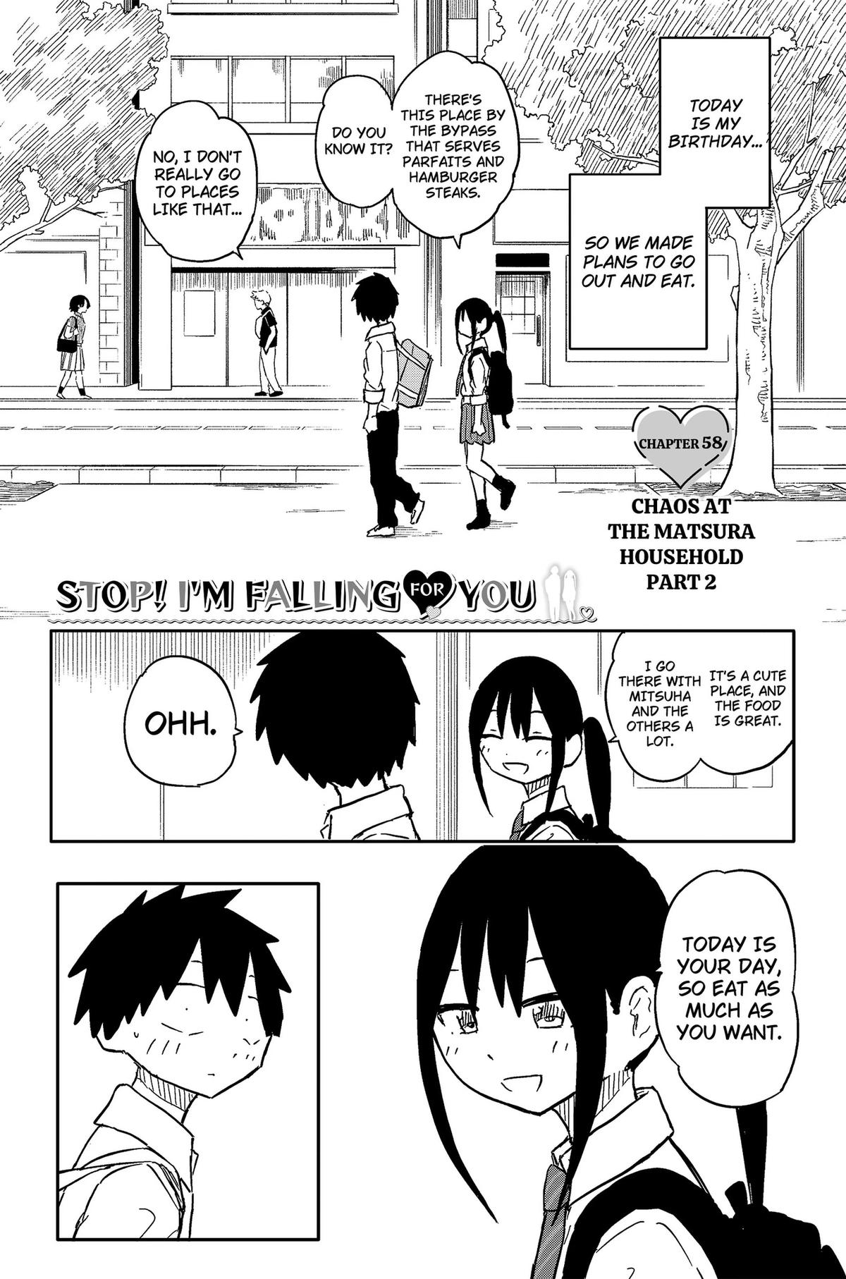 Yamero Suki Ni Natteshimau Chapter 58 page 1 - 