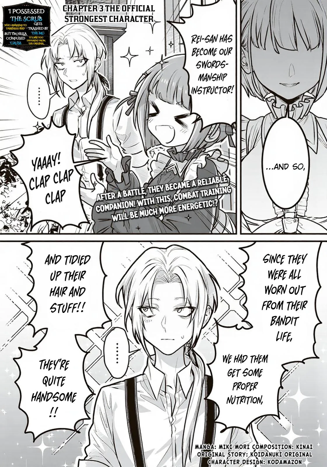 Yami Kakusei Shite Shujinkou ni Bokosareru Kamase Inu ni Hyoui Shita ga Gensaku to Chigaisugite Tomadotteru Chapter 3 page 2 - 