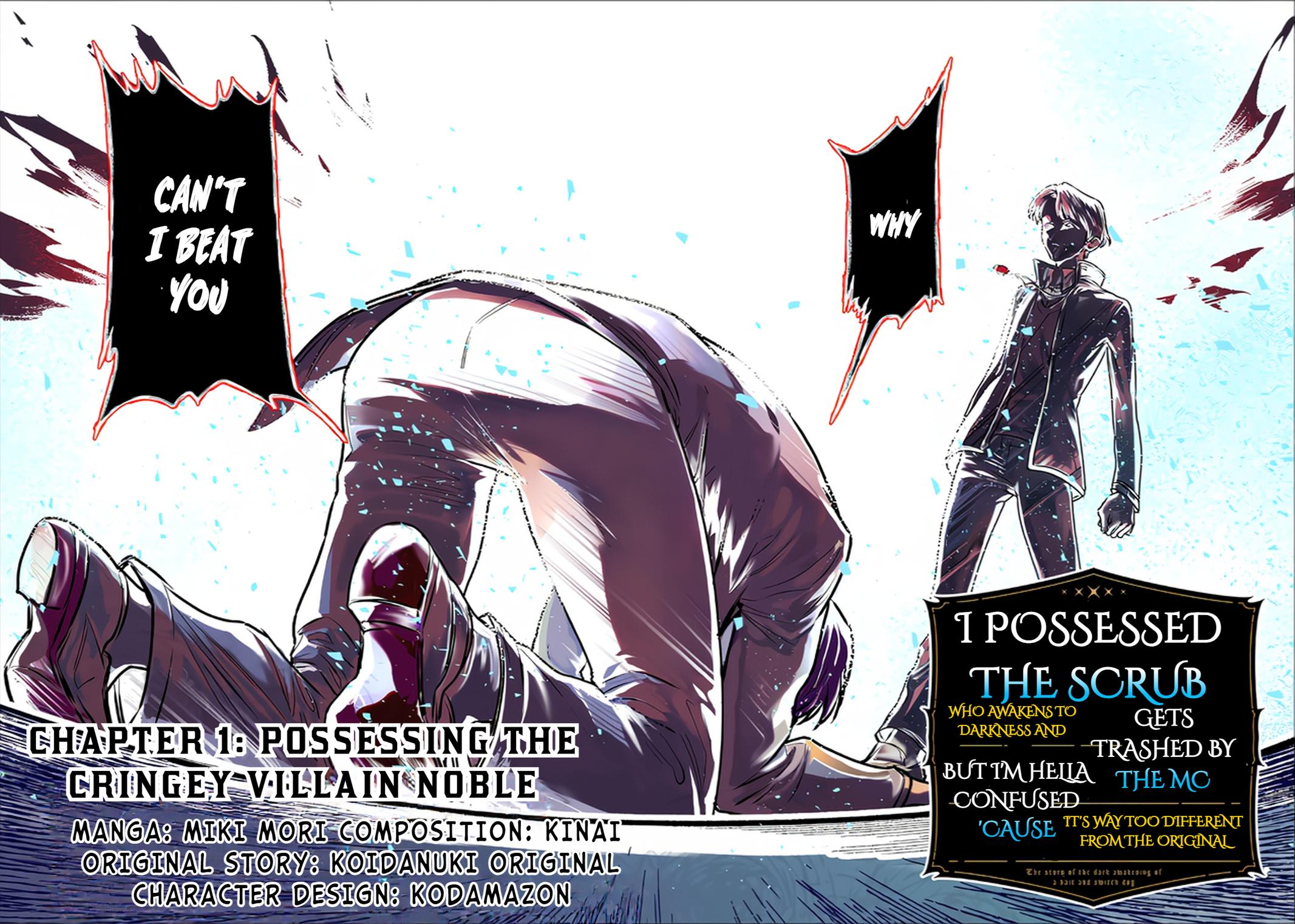 Yami Kakusei Shite Shujinkou ni Bokosareru Kamaseinu ni Hyoui Shita ga Gensaku to Chigaisugite Tomadotteru Chapter 1 page 3 - 