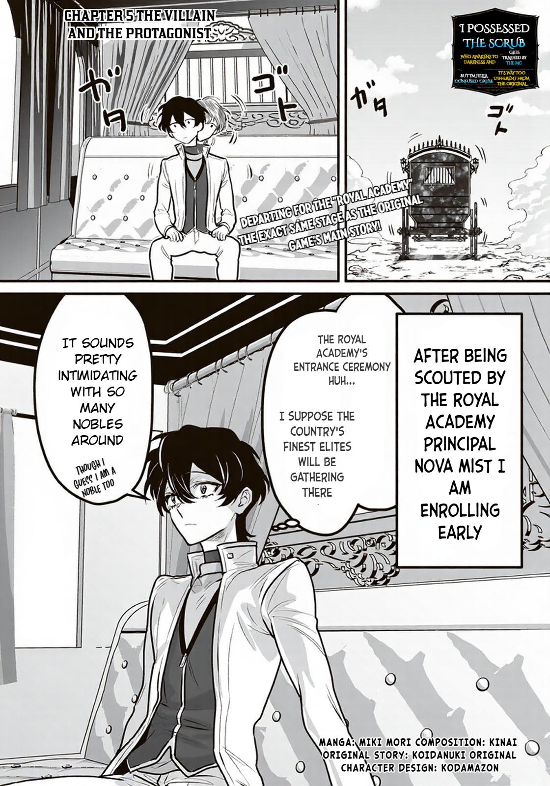 Yami Kakusei Shite Shujinkou ni Bokosareru Kamaseinu ni Hyoui Shita ga Gensaku to Chigaisugite Tomadotteru Chapter 5 page 2 - 