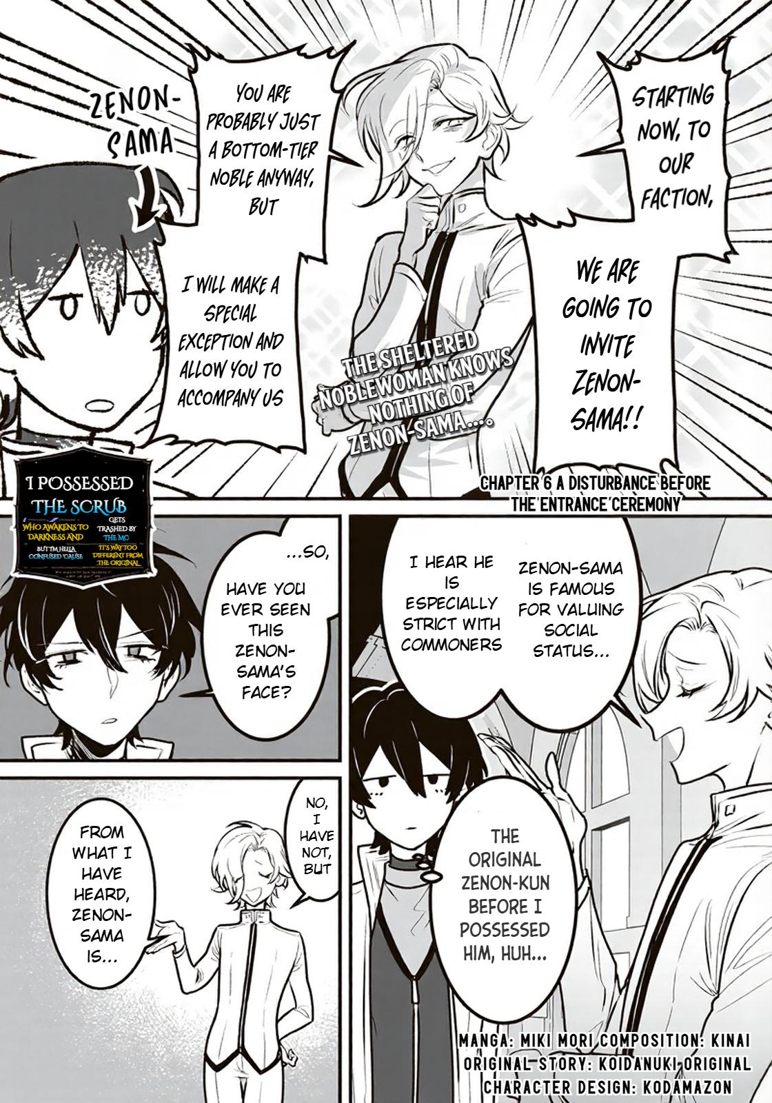 Yami Kakusei Shite Shujinkou ni Bokosareru Kamaseinu ni Hyoui Shita ga Gensaku to Chigaisugite Tomadotteru Chapter 6 page 2 - 
