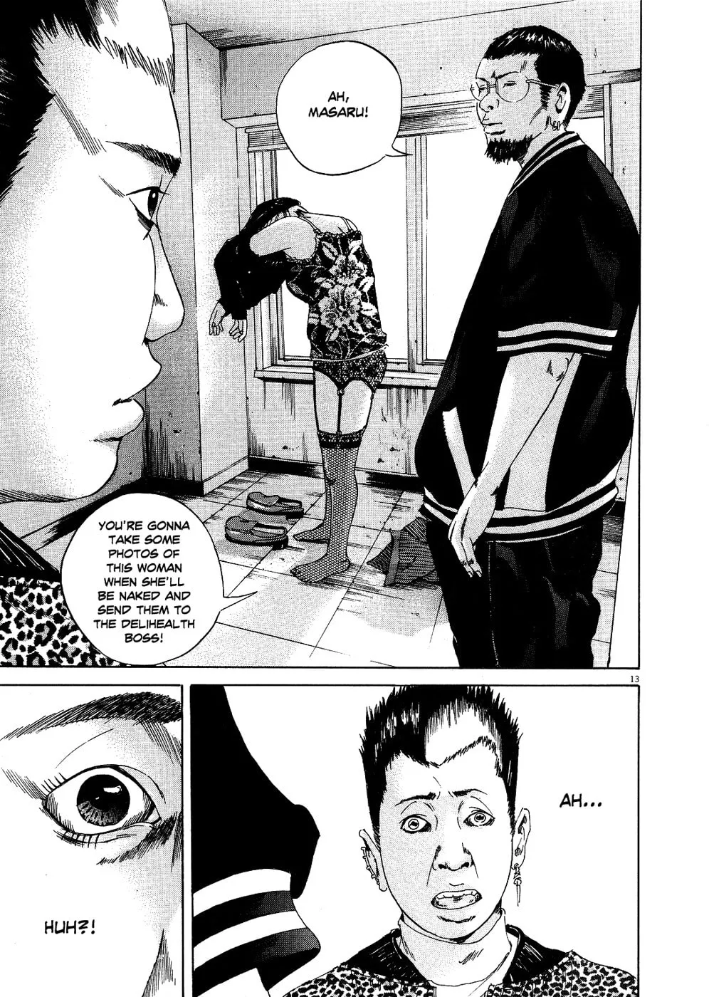 Yamikin Ushijima-kun Chapter 10 page 13 - 