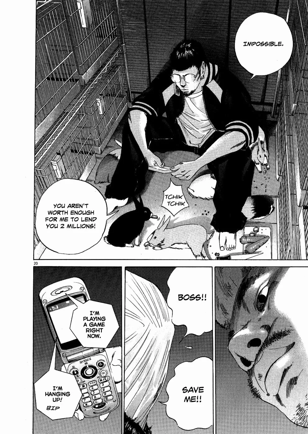 Yamikin Ushijima-kun Chapter 11 page 20 - 
