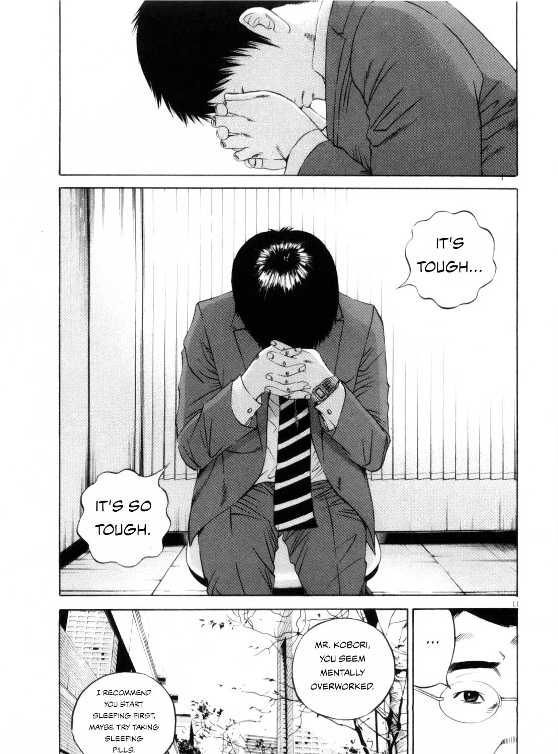 Yamikin Ushijima-kun Chapter 117 page 21 - 