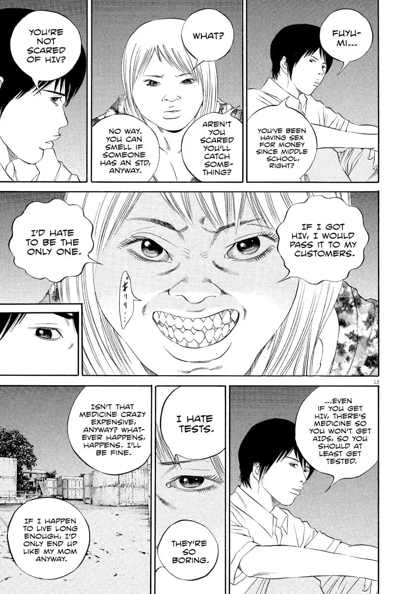 Yamikin Ushijima-kun Chapter 128 page 14 - 