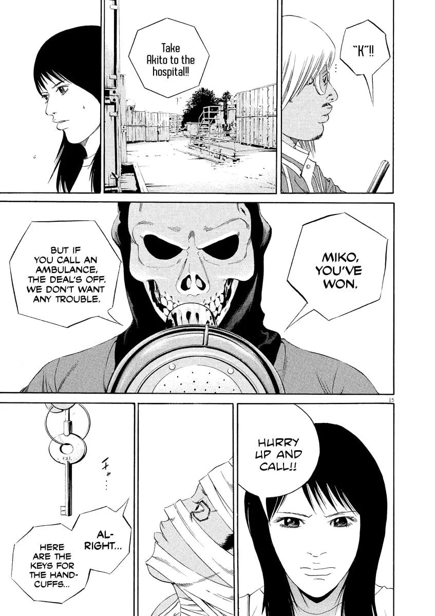 Yamikin Ushijima-kun Chapter 133 page 15 - 