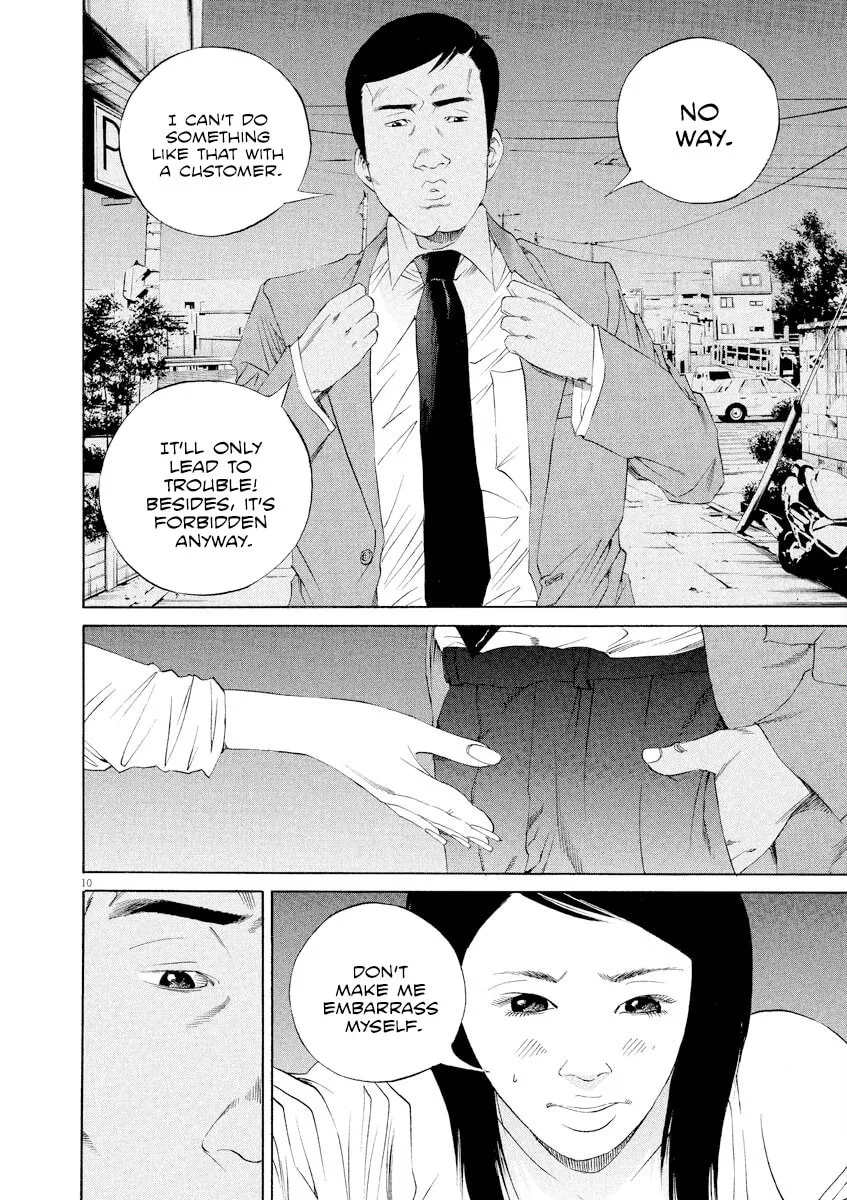 Yamikin Ushijima-kun Chapter 136 page 10 - 