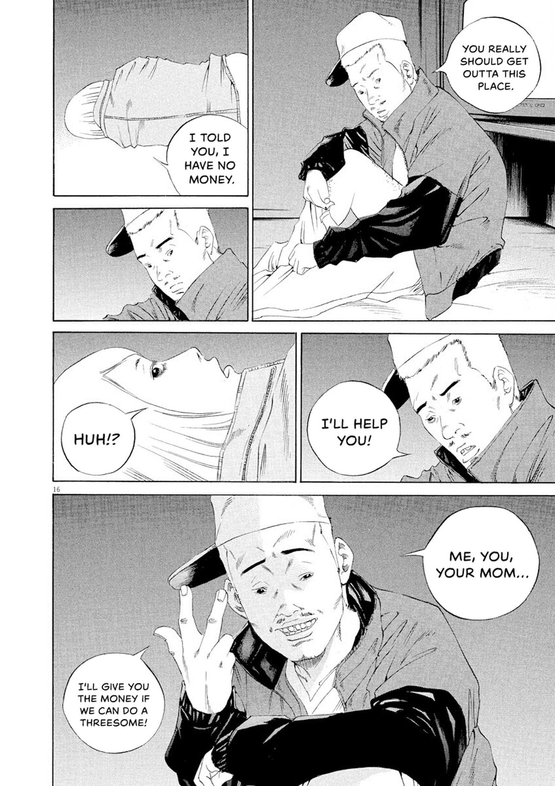 Yamikin Ushijima-kun Chapter 148 page 16 - 