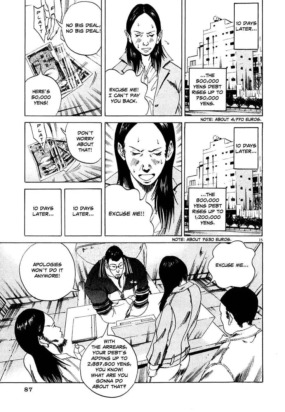Yamikin Ushijima-kun Chapter 3 page 15 - 