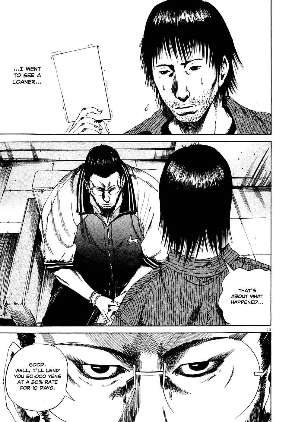 Yamikin Ushijima-kun Chapter 5 page 13 - 