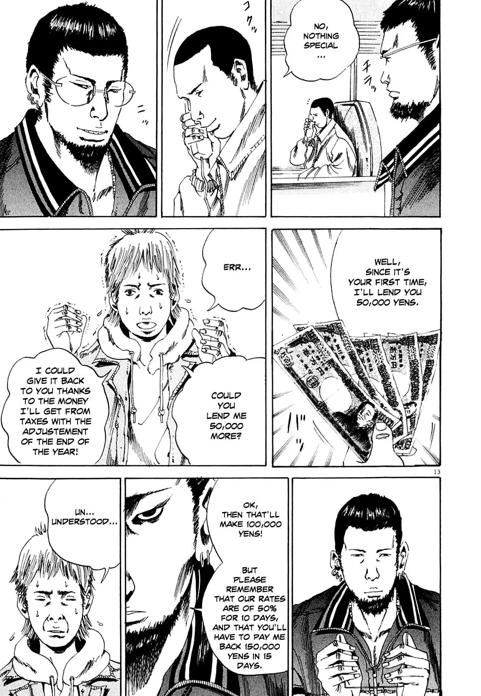 Yamikin Ushijima-kun Chapter 6 page 13 - 