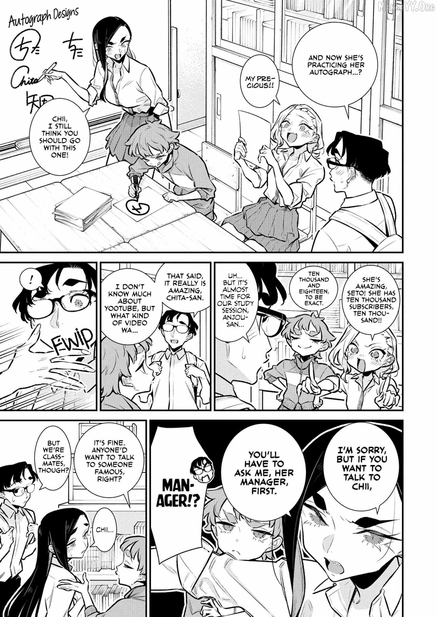 Yancha Gal no Anjo-san Chapter 209 page 8 - 
