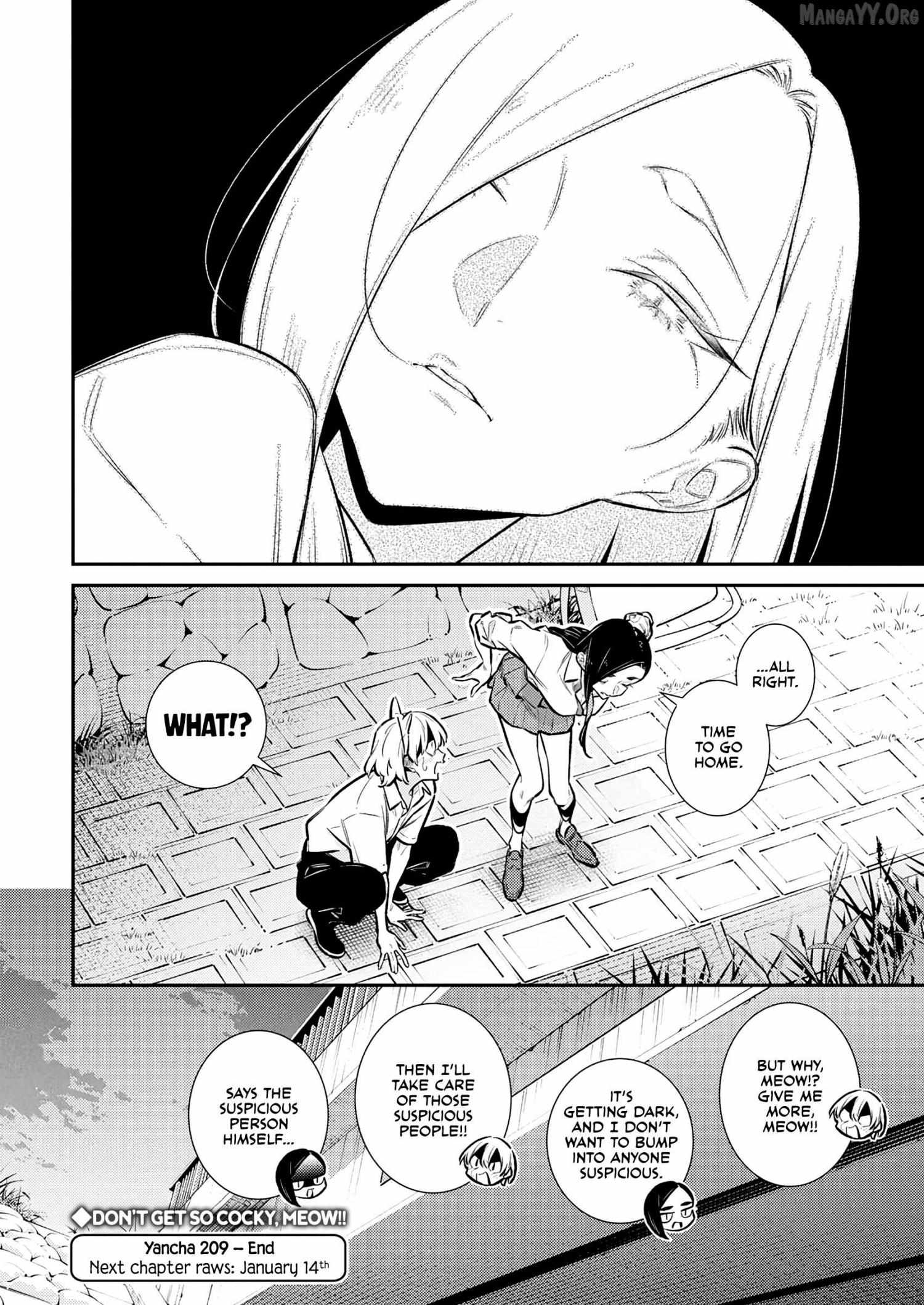 Yancha Gal no Anjo-san Chapter 214 page 14 - 