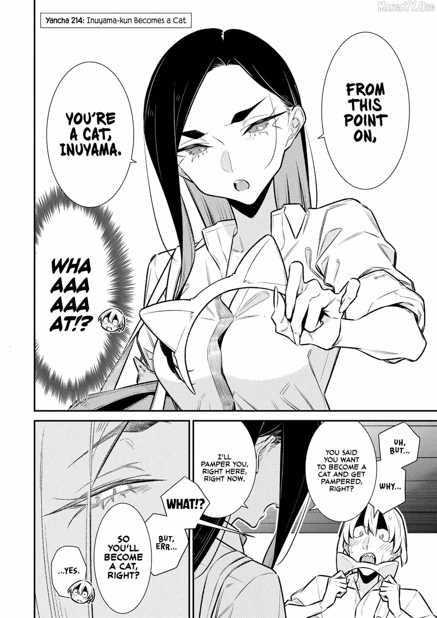 Yancha Gal no Anjo-san Chapter 214 page 3 - 