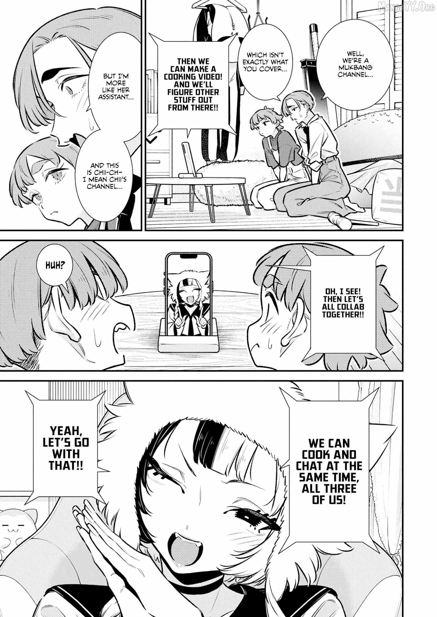 Yancha Gal no Anjo-san Chapter 216 page 7 - 