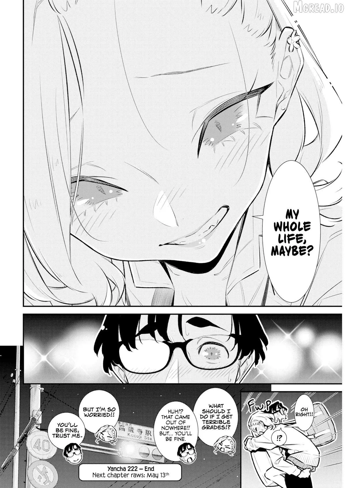 Yancha Gal no Anjo-san Chapter 222 page 14 - 