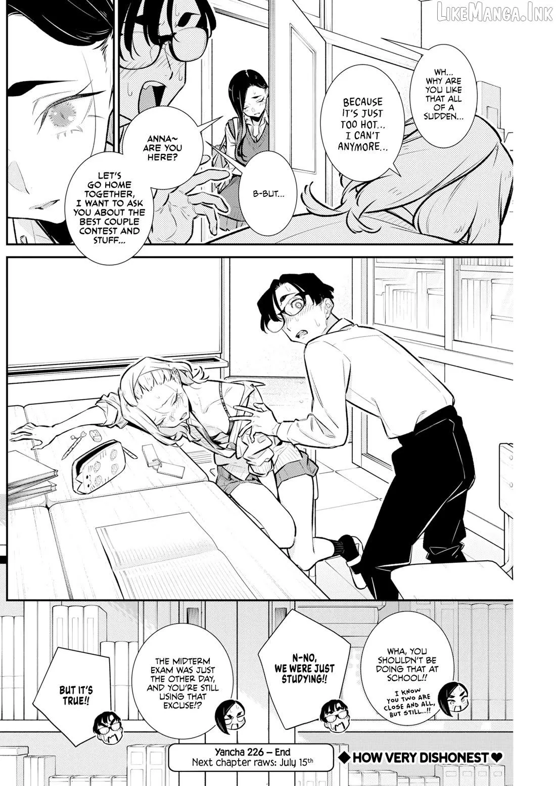 Yancha Gal no Anjo-san Chapter 226 page 14 - 