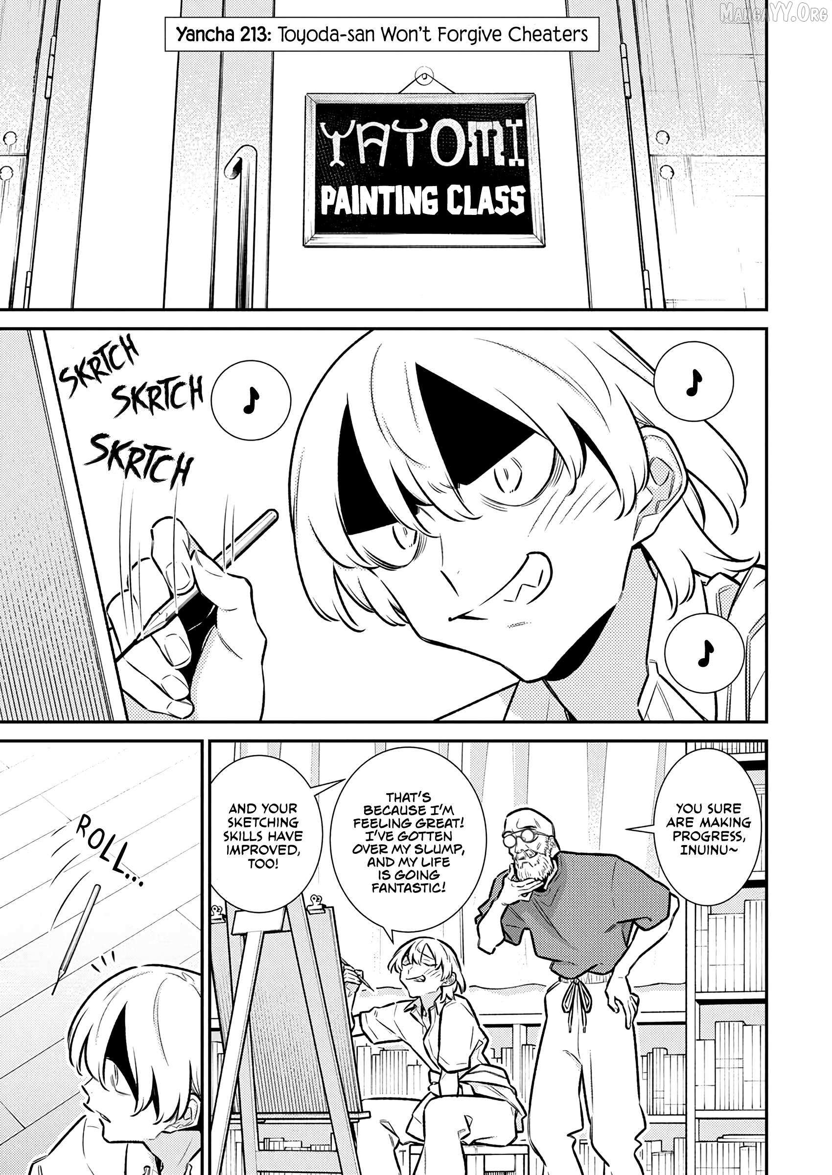 Yancha Gal No Anjou-San Chapter 213 page 1 - 