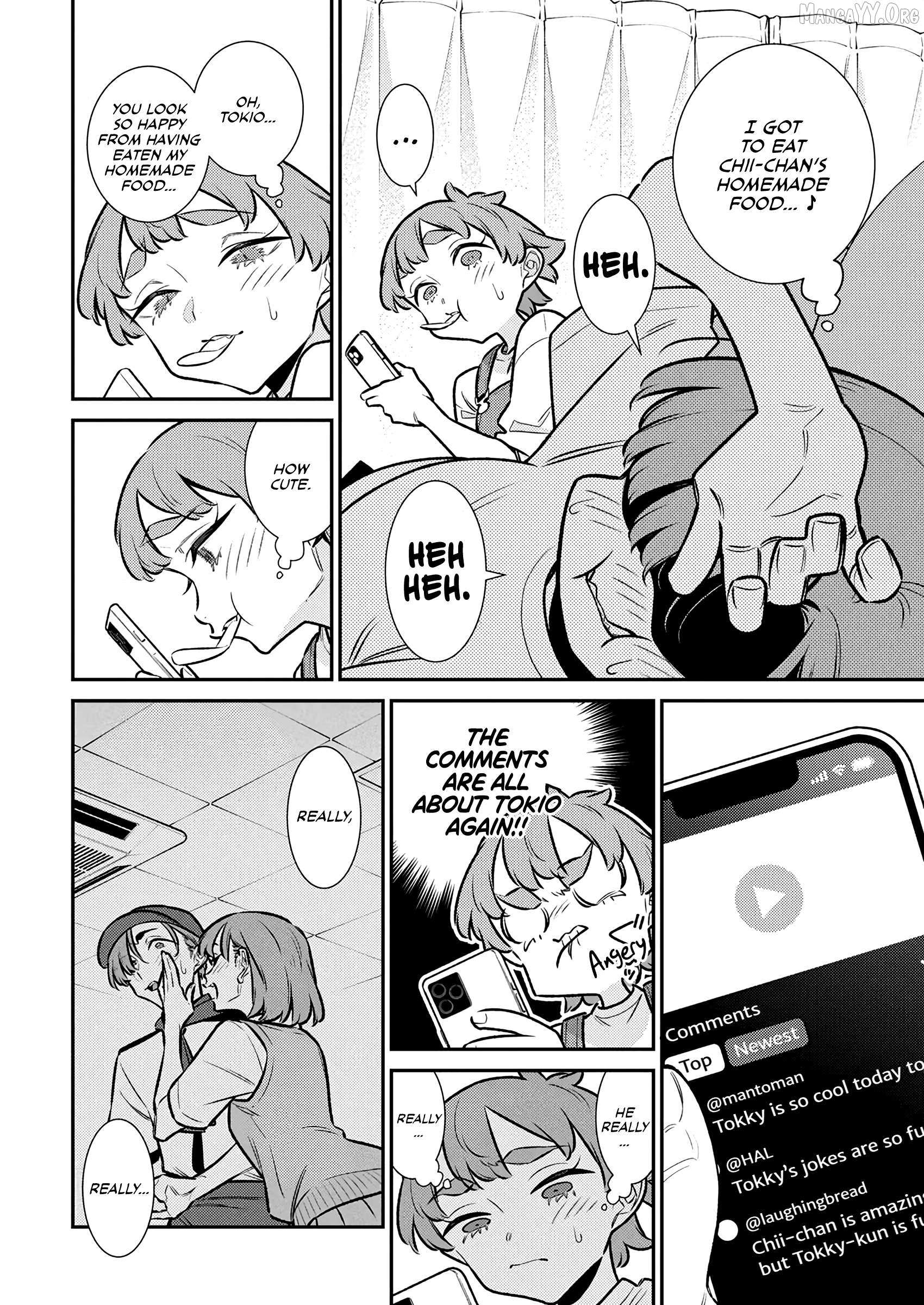 Yancha Gal No Anjou-San Chapter 215 page 12 - 