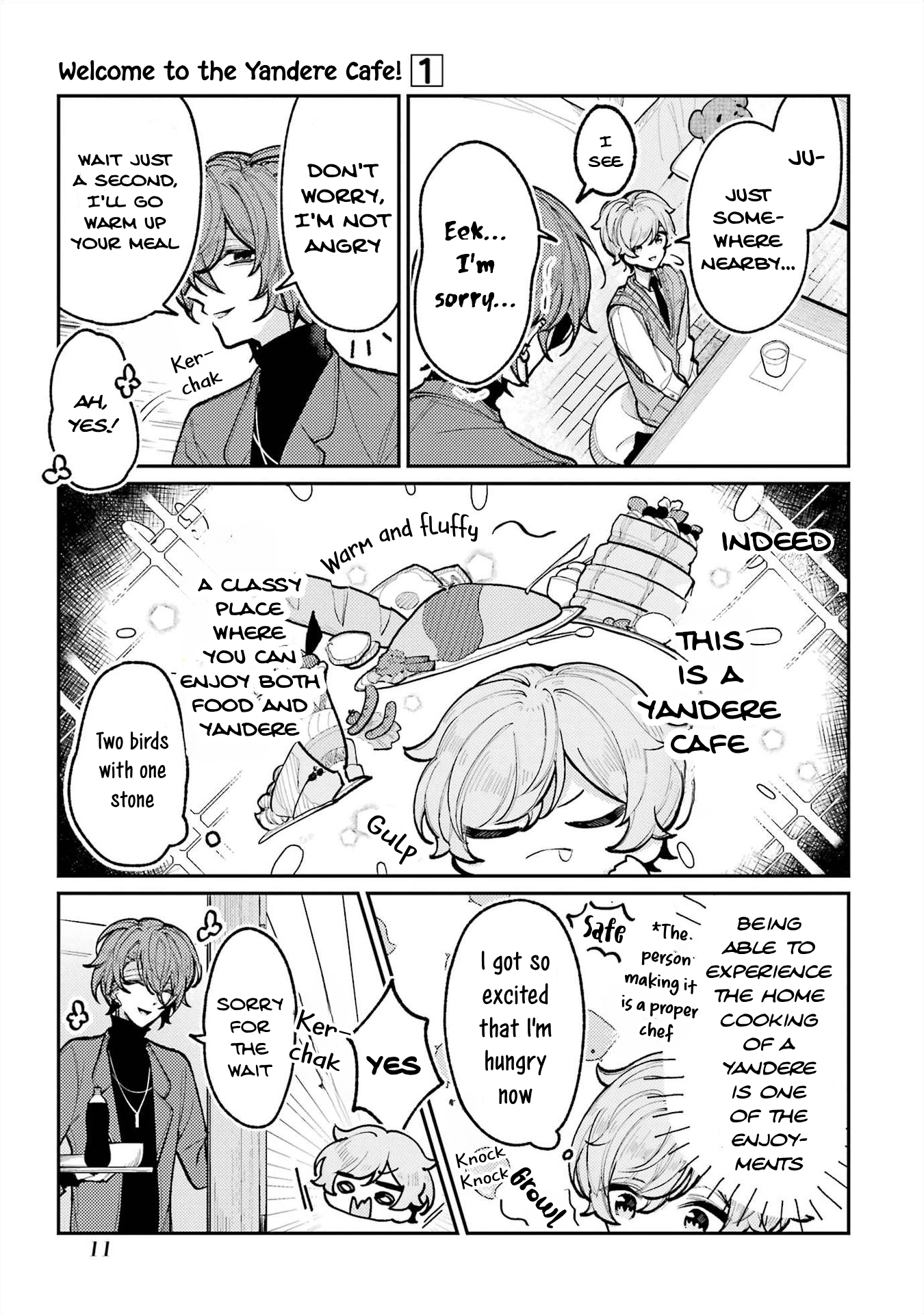 Yandere Cafe e Youkoso Chapter 1 page 11 - 