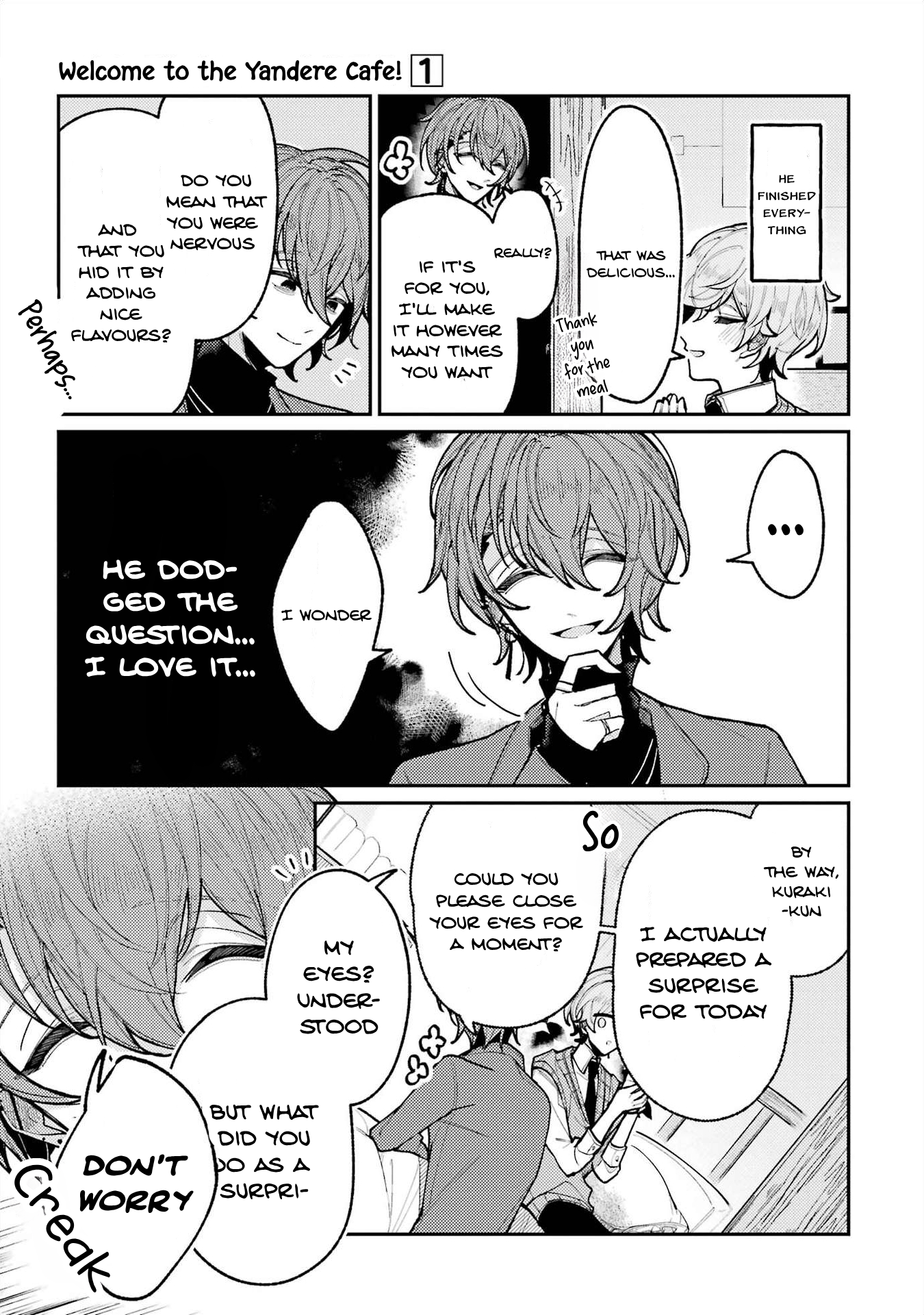 Yandere Cafe e Youkoso Chapter 1 page 13 - 