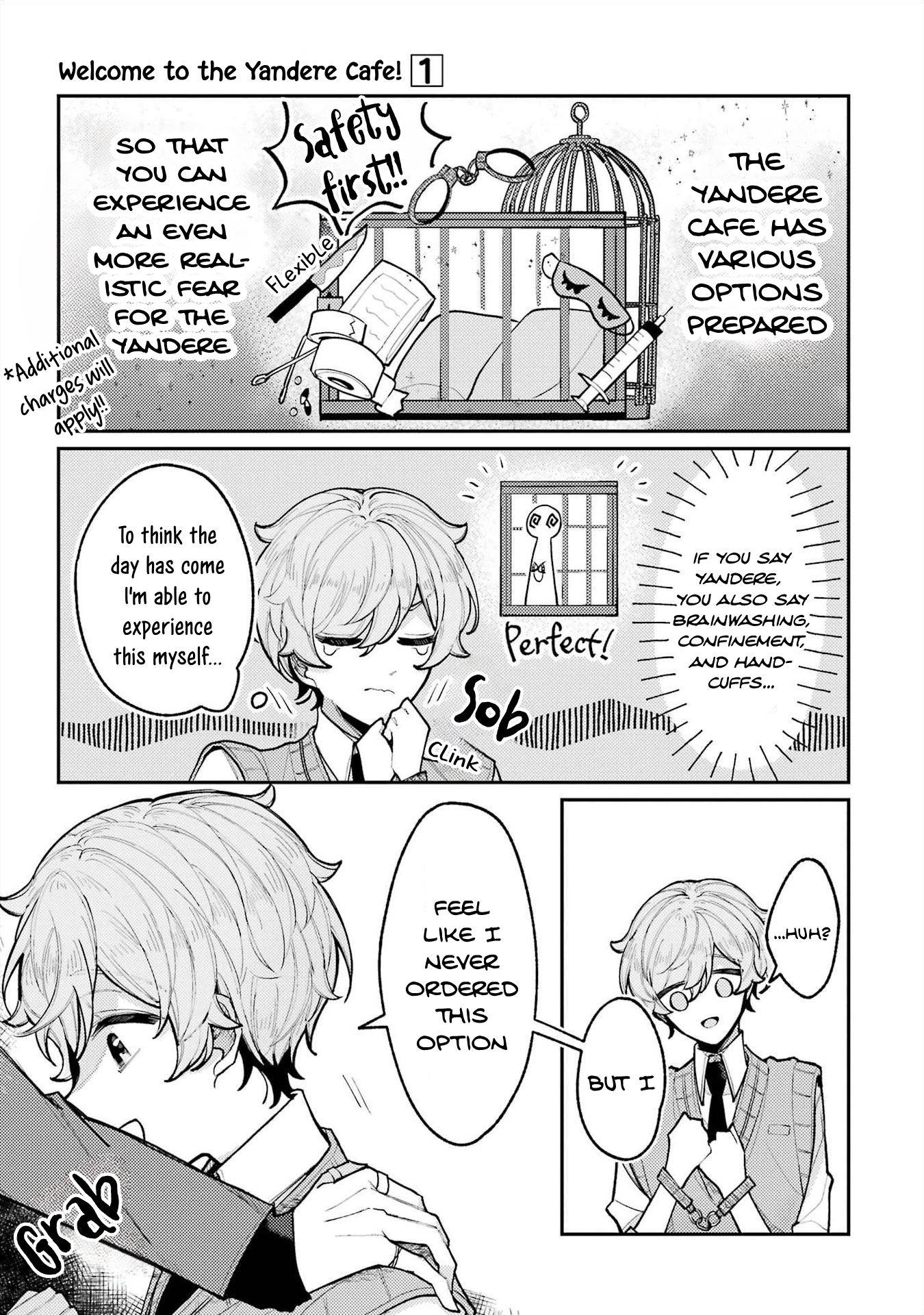 Yandere Cafe e Youkoso Chapter 1 page 17 - 