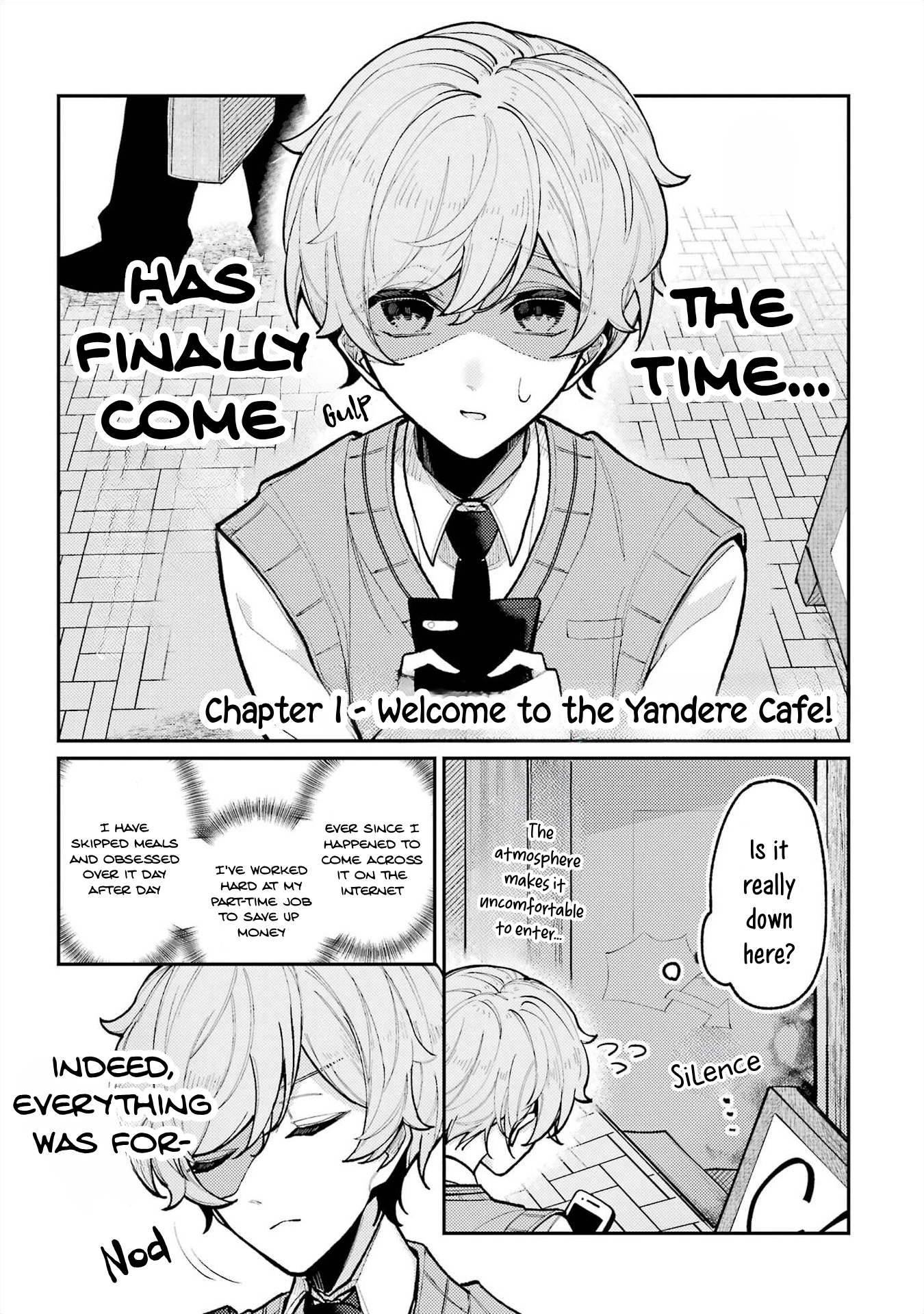 Yandere Cafe e Youkoso Chapter 1 page 3 - 