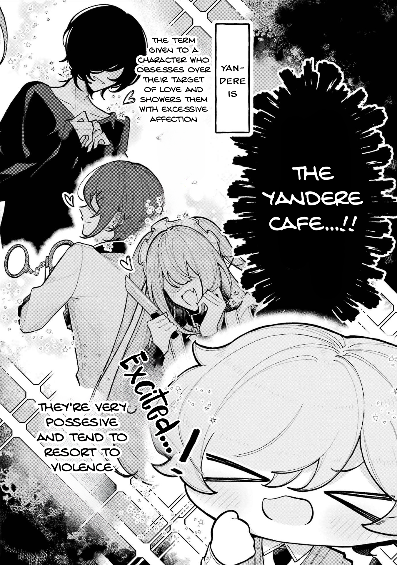 Yandere Cafe e Youkoso Chapter 1 page 4 - 